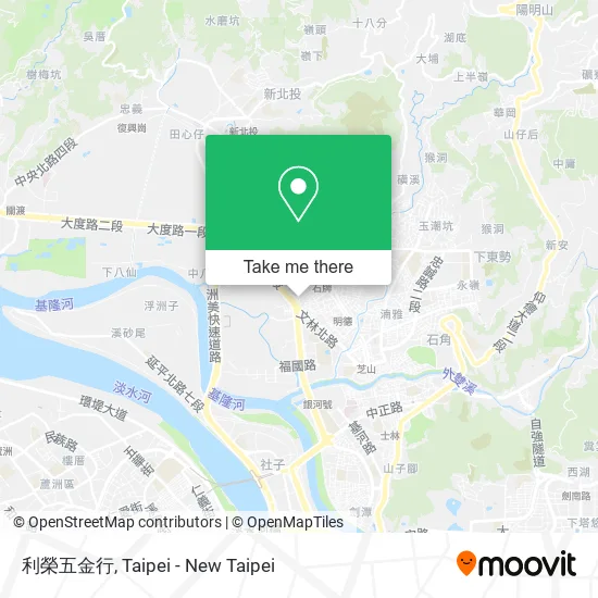 利榮五金行 map