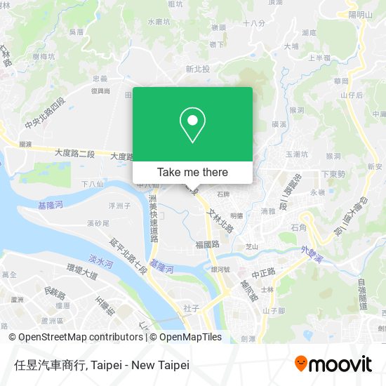 任昱汽車商行地圖