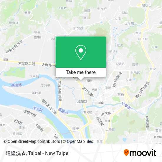 建隆洗衣地圖