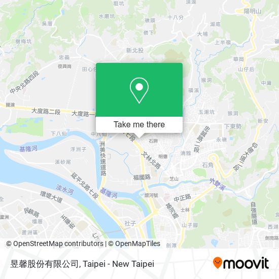 昱馨股份有限公司 map