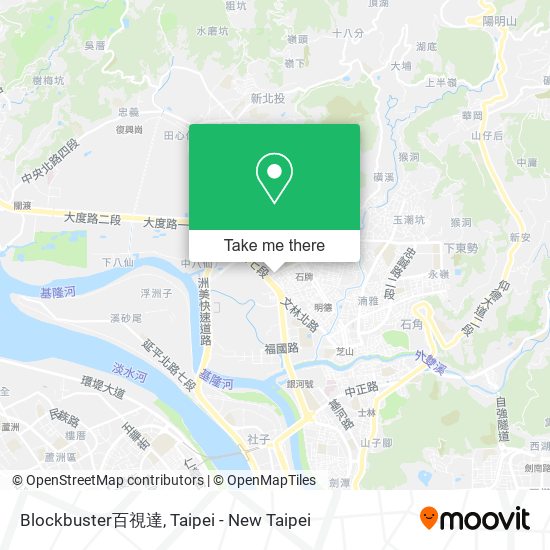 Blockbuster百視達 map