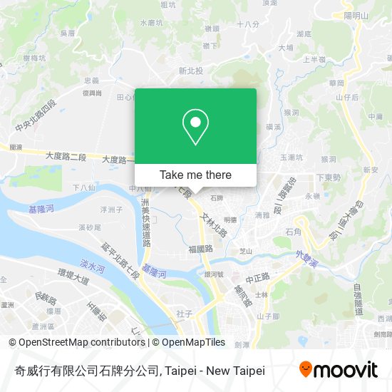 奇威行有限公司石牌分公司 map