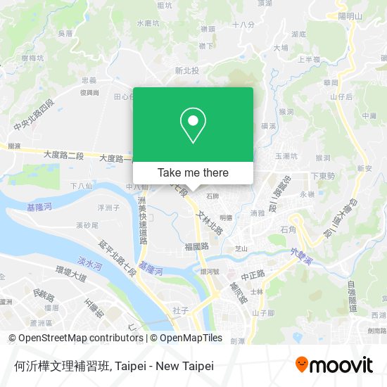 何沂樺文理補習班 map