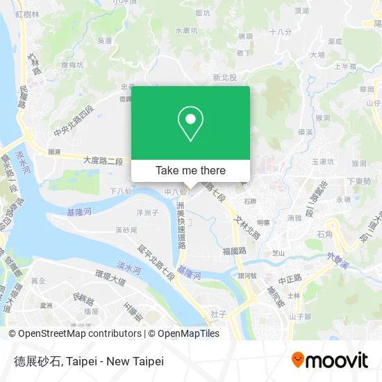 德展砂石 map