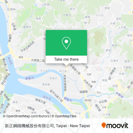 新正鋼鐵機械股份有限公司 map