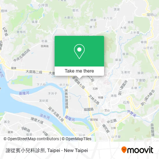 謝從賓小兒科診所 map