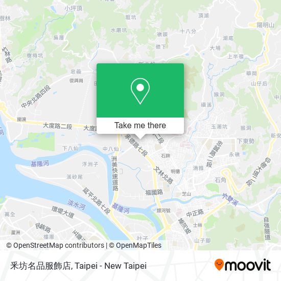 釆坊名品服飾店 map