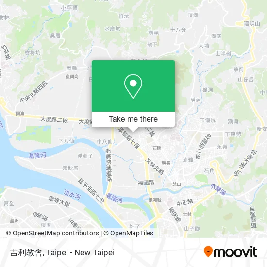 吉利教會 map