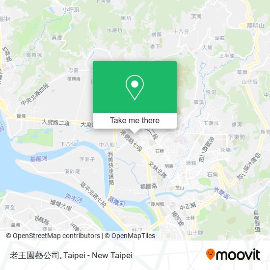 老王園藝公司 map
