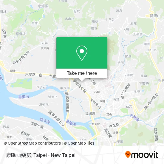 康匯西藥房 map