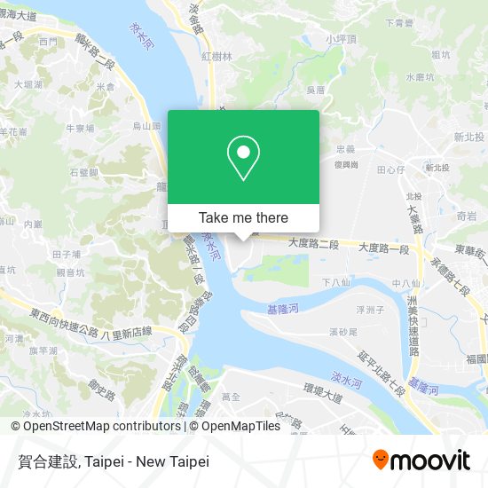 賀合建設 map