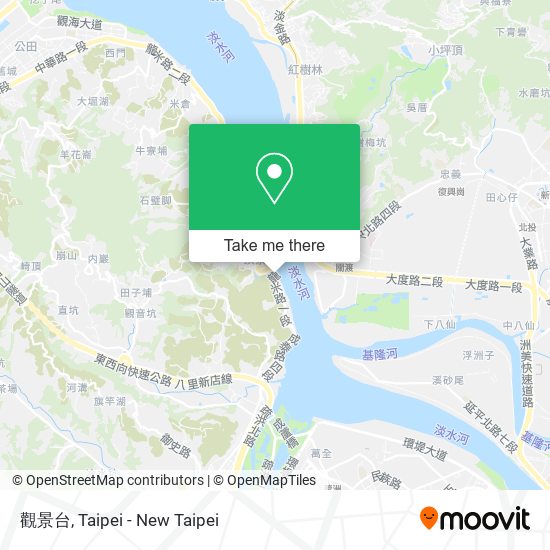 觀景台 map