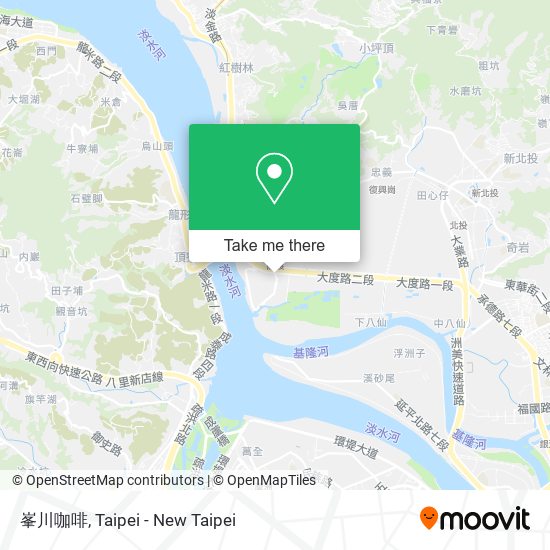 峯川咖啡 map