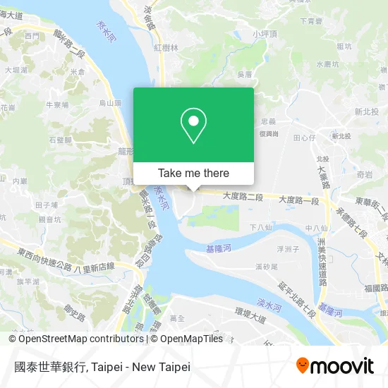 國泰世華銀行 map