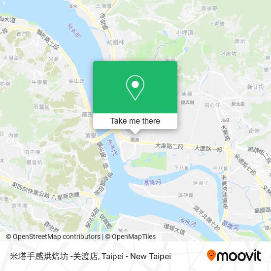 米塔手感烘焙坊 -关渡店 map