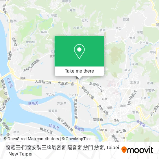 窗霸王-門窗安裝王牌氣密窗 隔音窗 紗門 紗窗 map