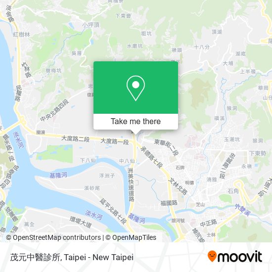 茂元中醫診所 map