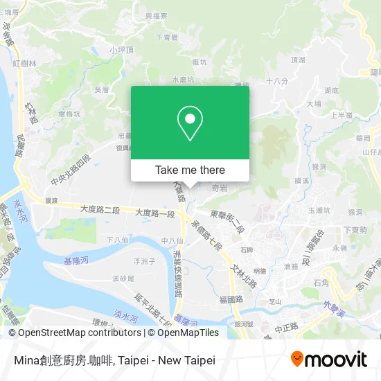 Mina創意廚房.咖啡 map