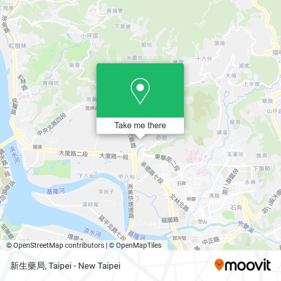 新生藥局 map