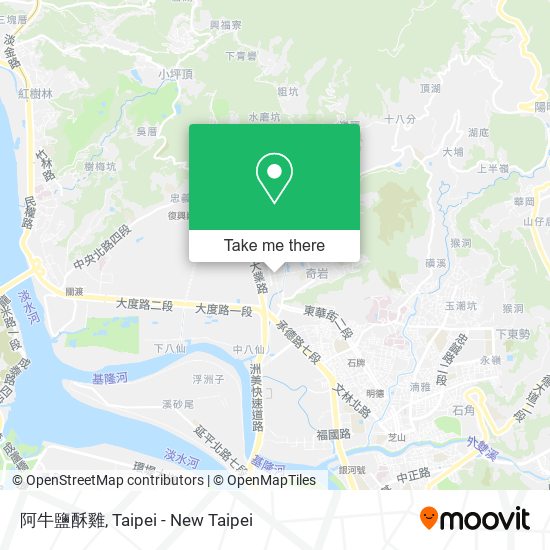 阿牛鹽酥雞 map