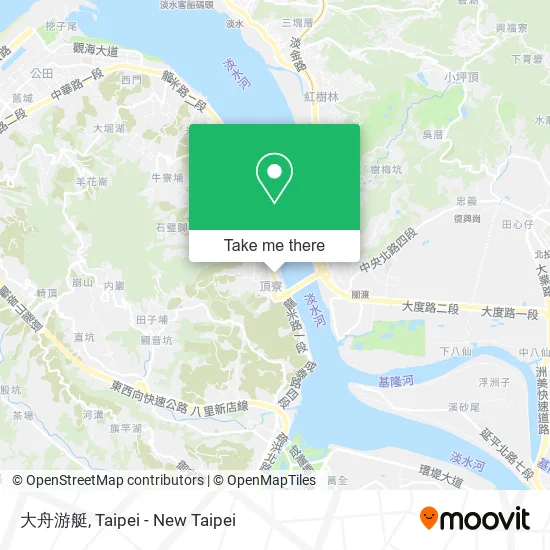 大舟游艇 map