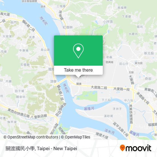 關渡國民小學 map