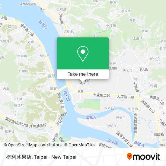 得利冰果店地圖