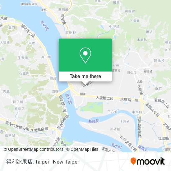 得利冰果店 map