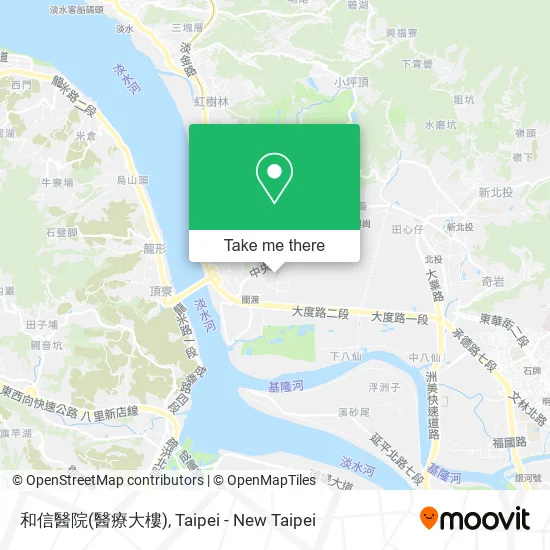 和信醫院(醫療大樓) map