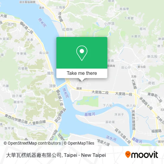 大華瓦楞紙器廠有限公司地圖