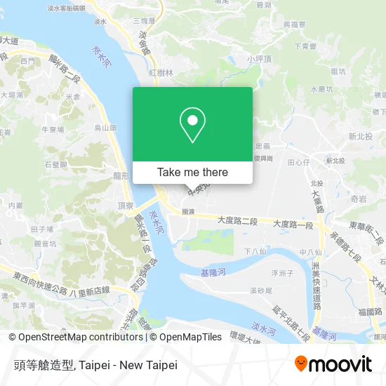 頭等艙造型地圖