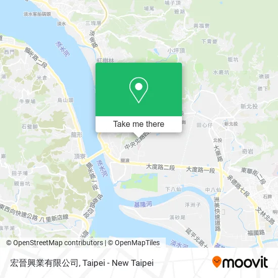 宏晉興業有限公司地圖