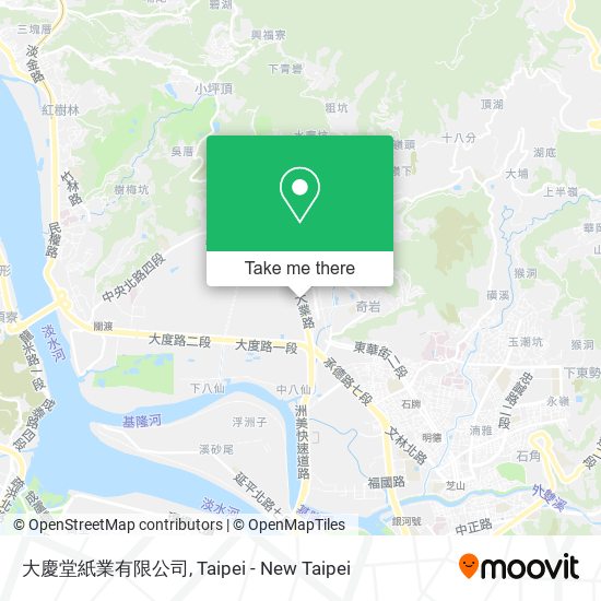 大慶堂紙業有限公司地圖