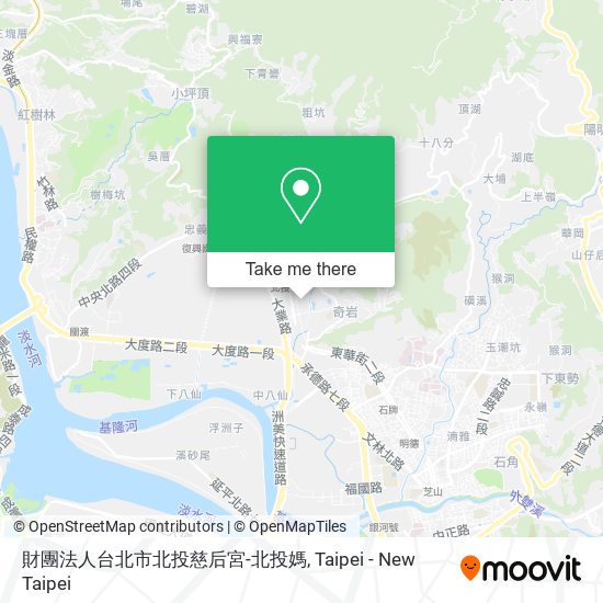 財團法人台北市北投慈后宮-北投媽 map