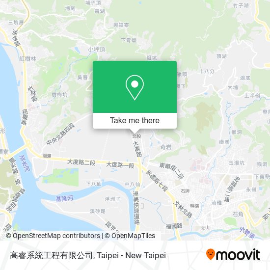 高睿系統工程有限公司 map