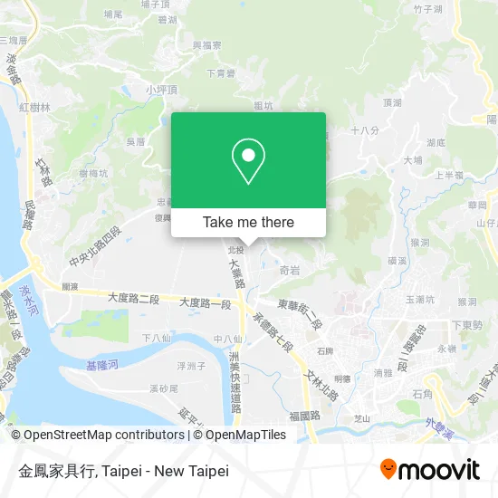 金鳳家具行地圖