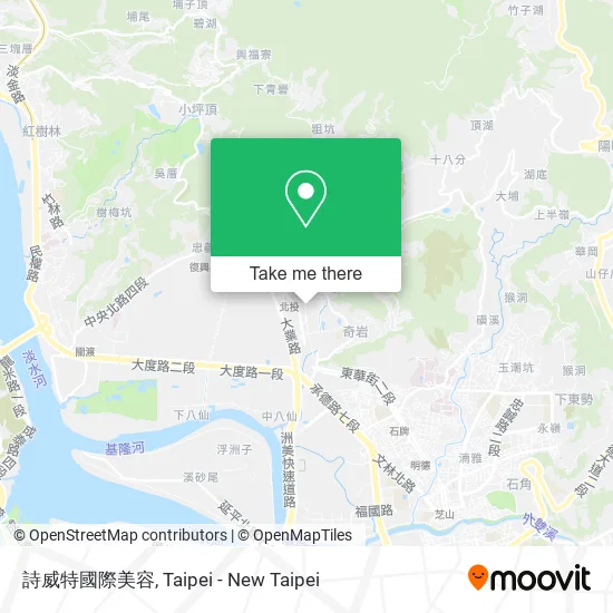 詩威特國際美容地圖