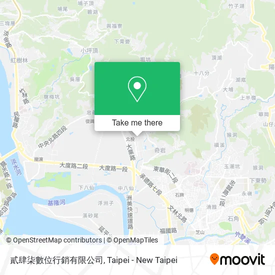 貳肆柒數位行銷有限公司地圖