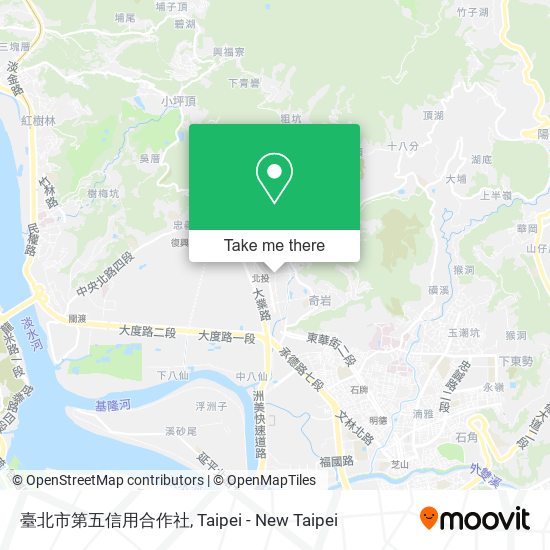 臺北市第五信用合作社 map