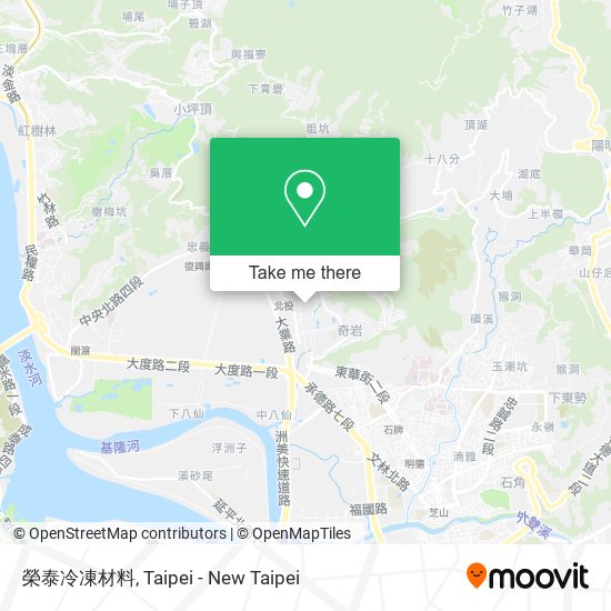 榮泰冷凍材料 map
