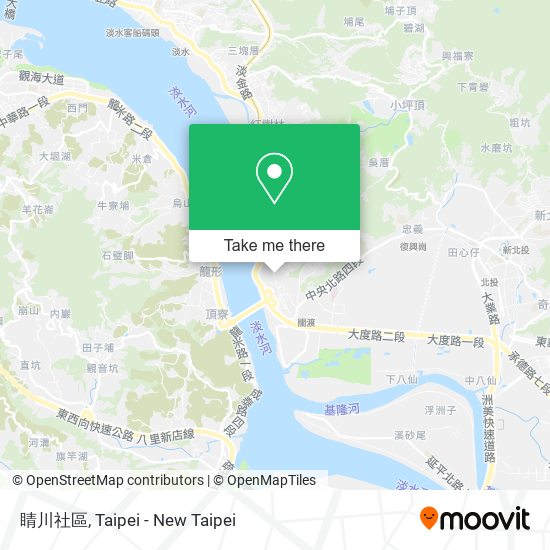 睛川社區 map