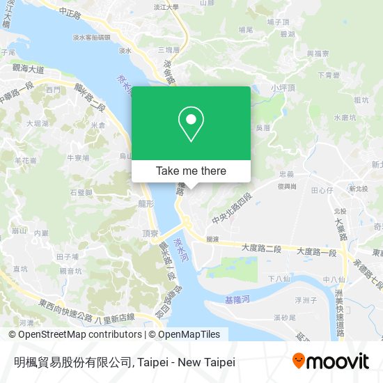 明楓貿易股份有限公司 map