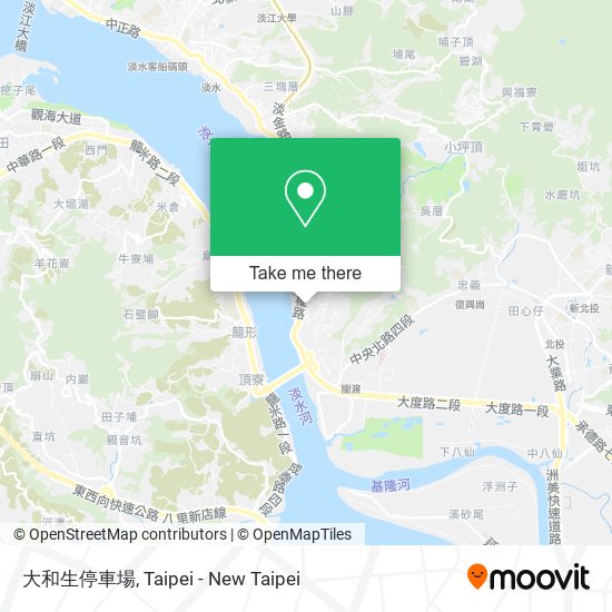 大和生停車場 map