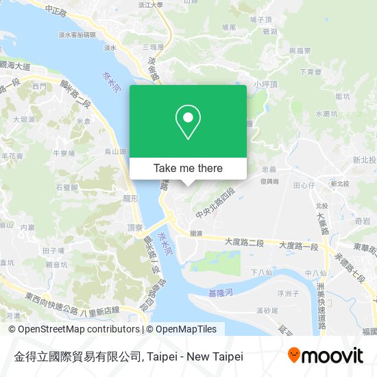 金得立國際貿易有限公司 map