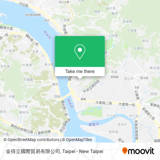 金得立國際貿易有限公司 map