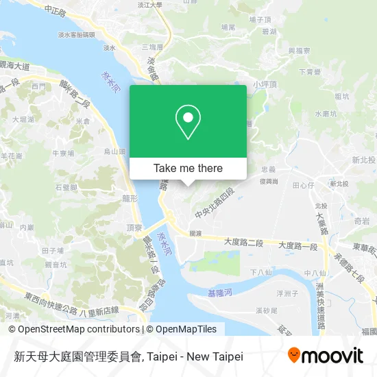 新天母大庭園管理委員會 map