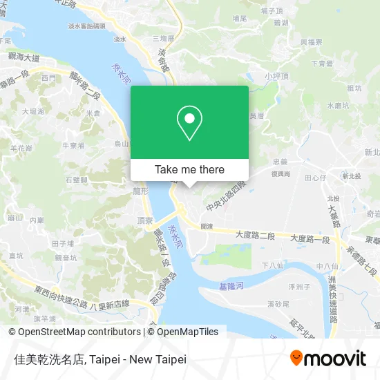 佳美乾洗名店 map