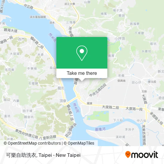 可樂自助洗衣 map