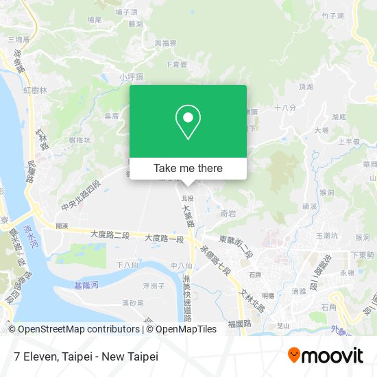 7 Eleven map