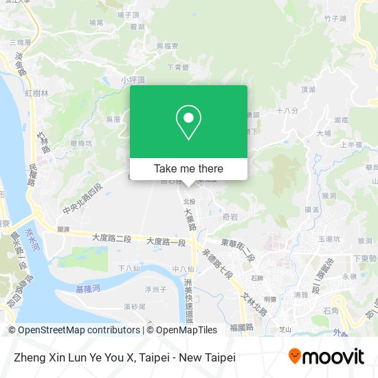 Zheng Xin Lun Ye You X map